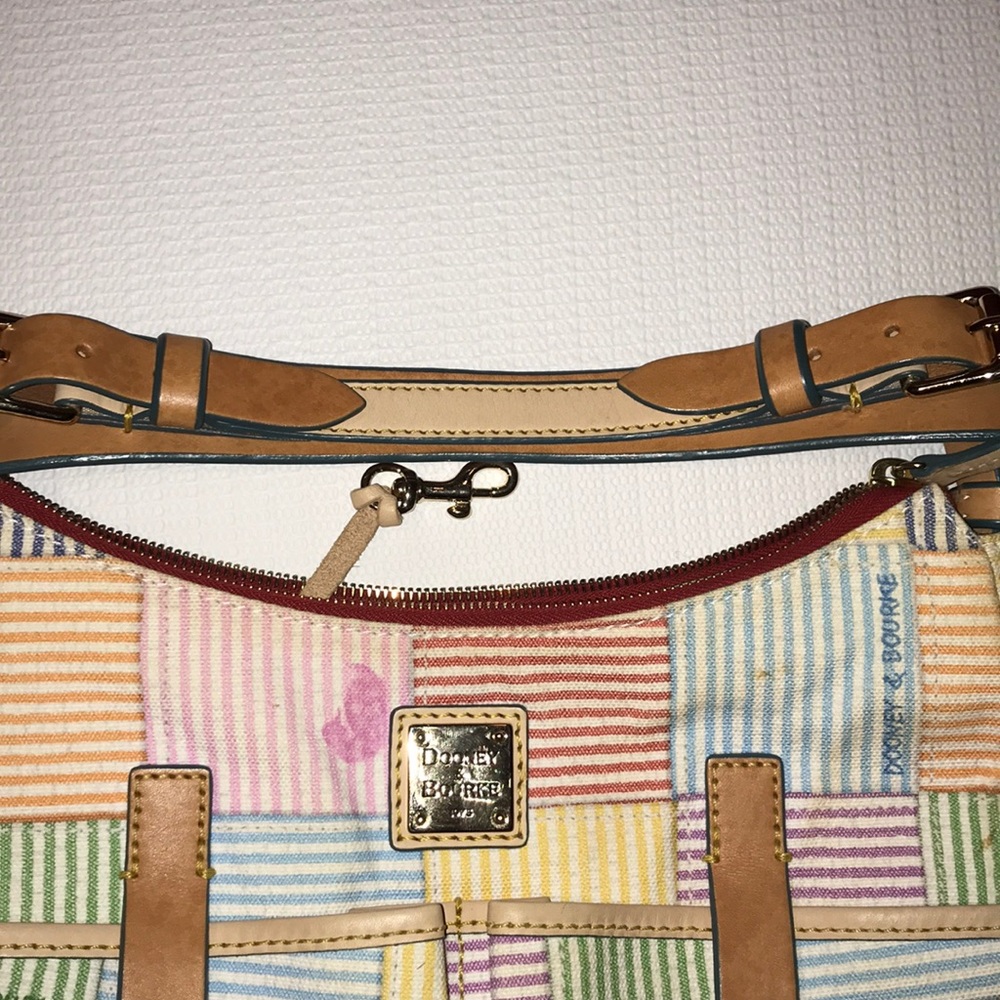 Dooney & Bourke Multicolored Patchwork Purse - image 5